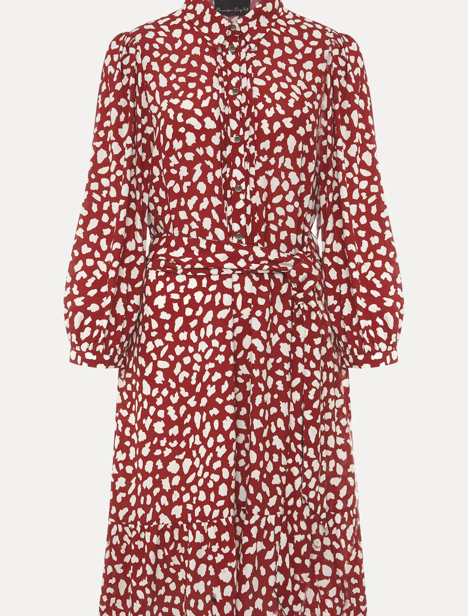 Este Spot Swing Dress