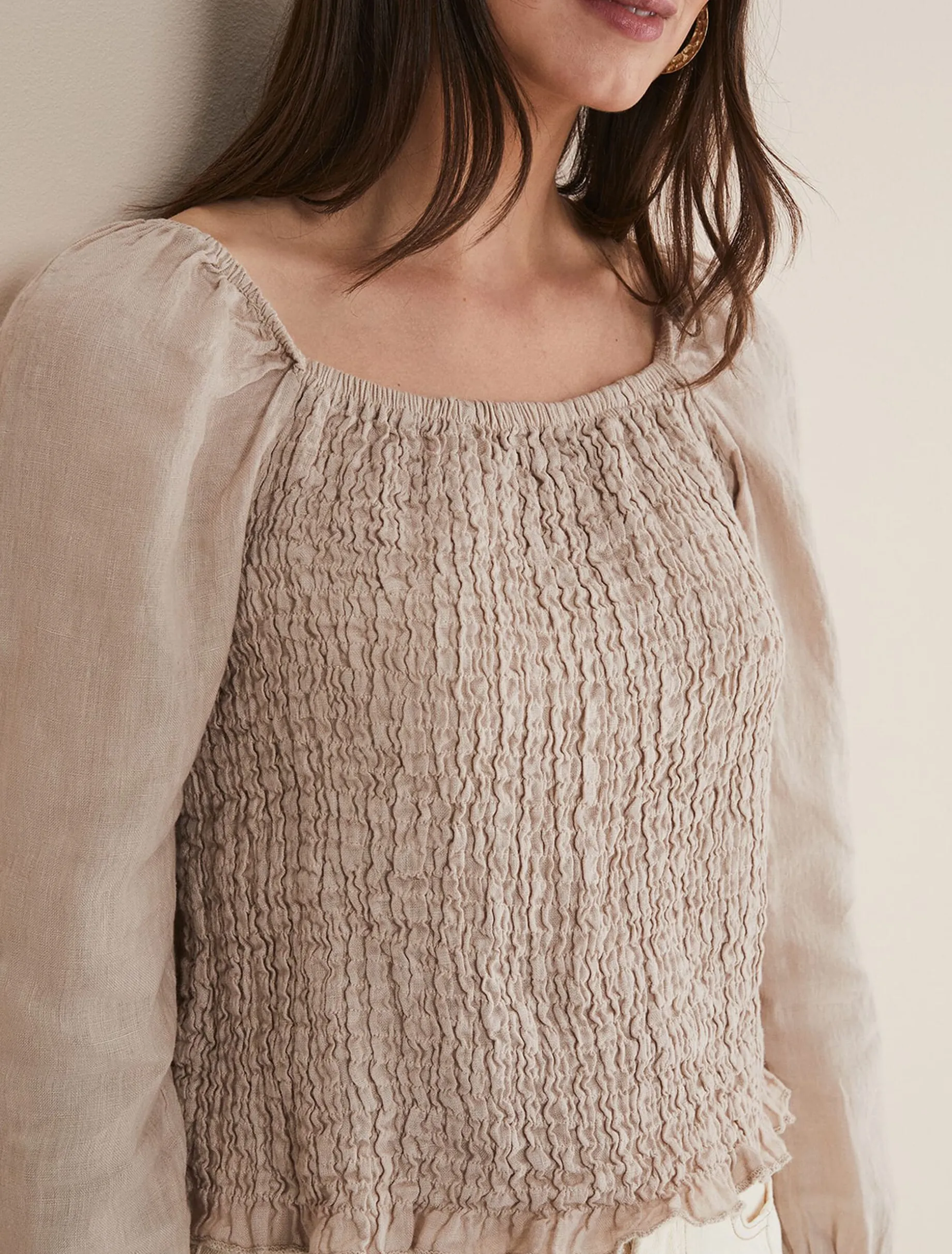 Esty Linen Blouse