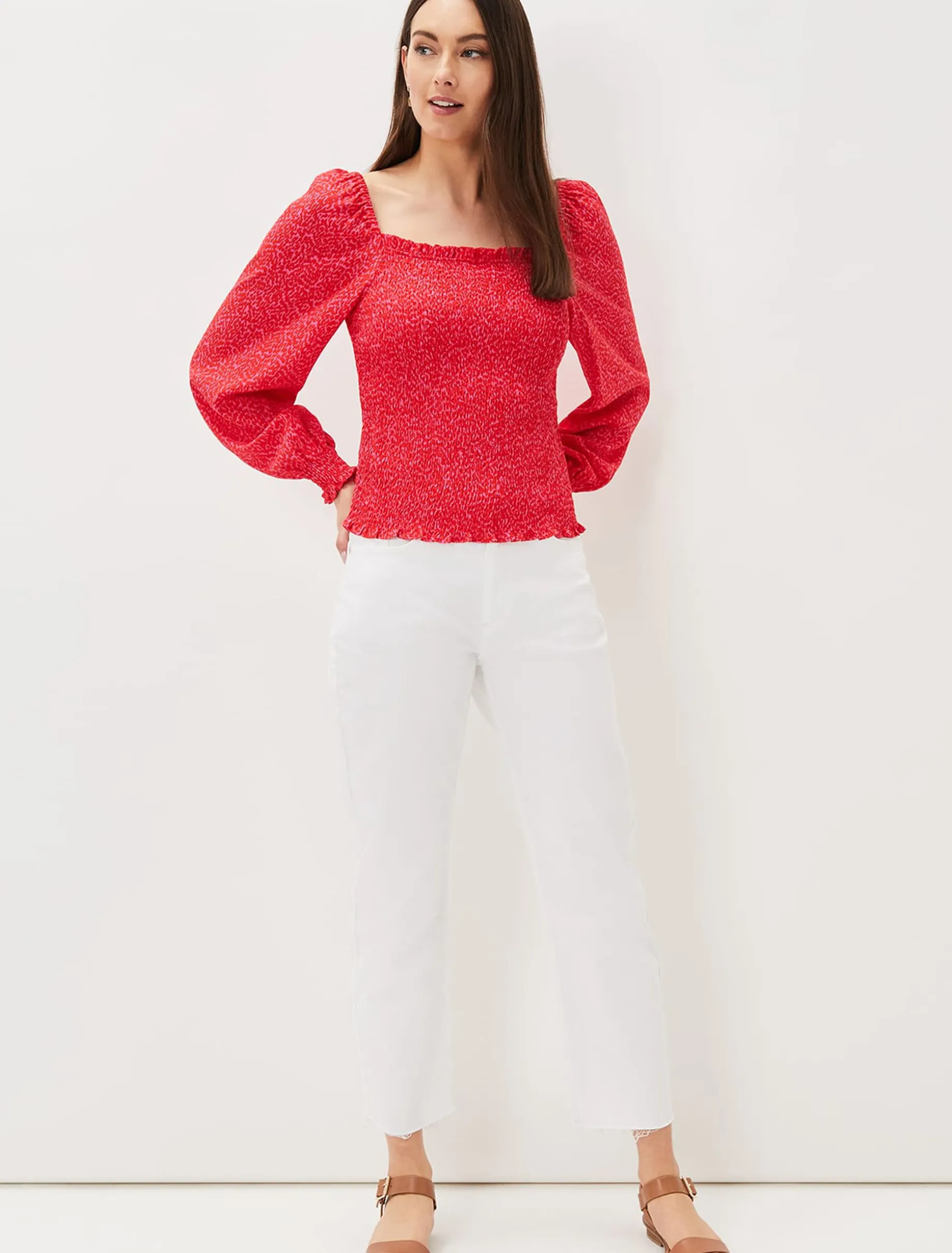 Esty Square Neck Blouse
