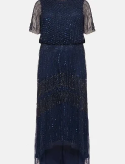 Evadine Beaded Maxi Dress