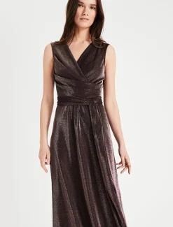 Evelyn Shimmer Maxi Dress