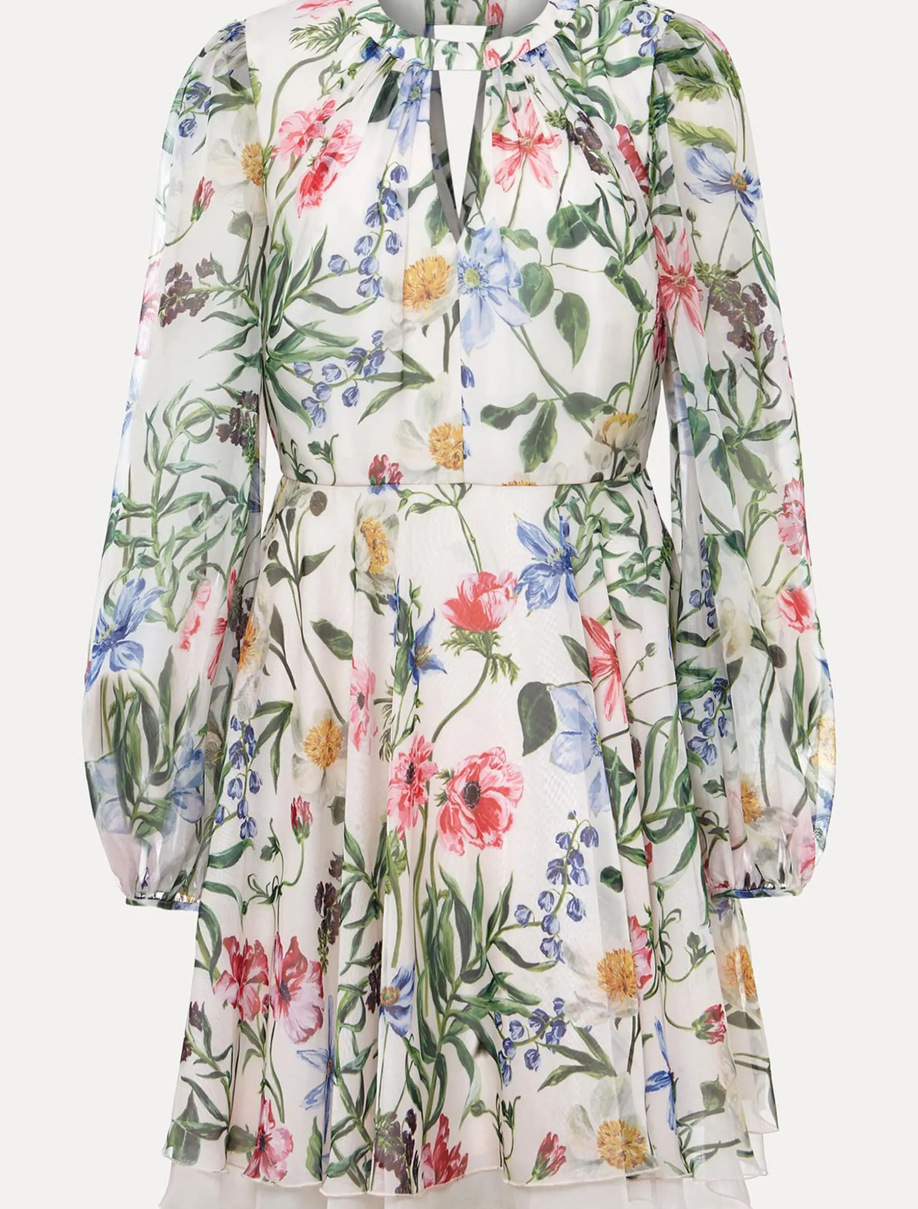 Everleigh Chiffon Floral Mini Dress