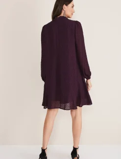 Everly Textured Swing Dress