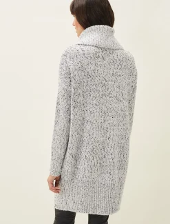 Evia Fleck Knit Jumper Dress