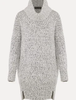 Evia Fleck Knit Jumper Dress