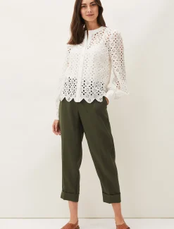 Evianna Broderie Blouse