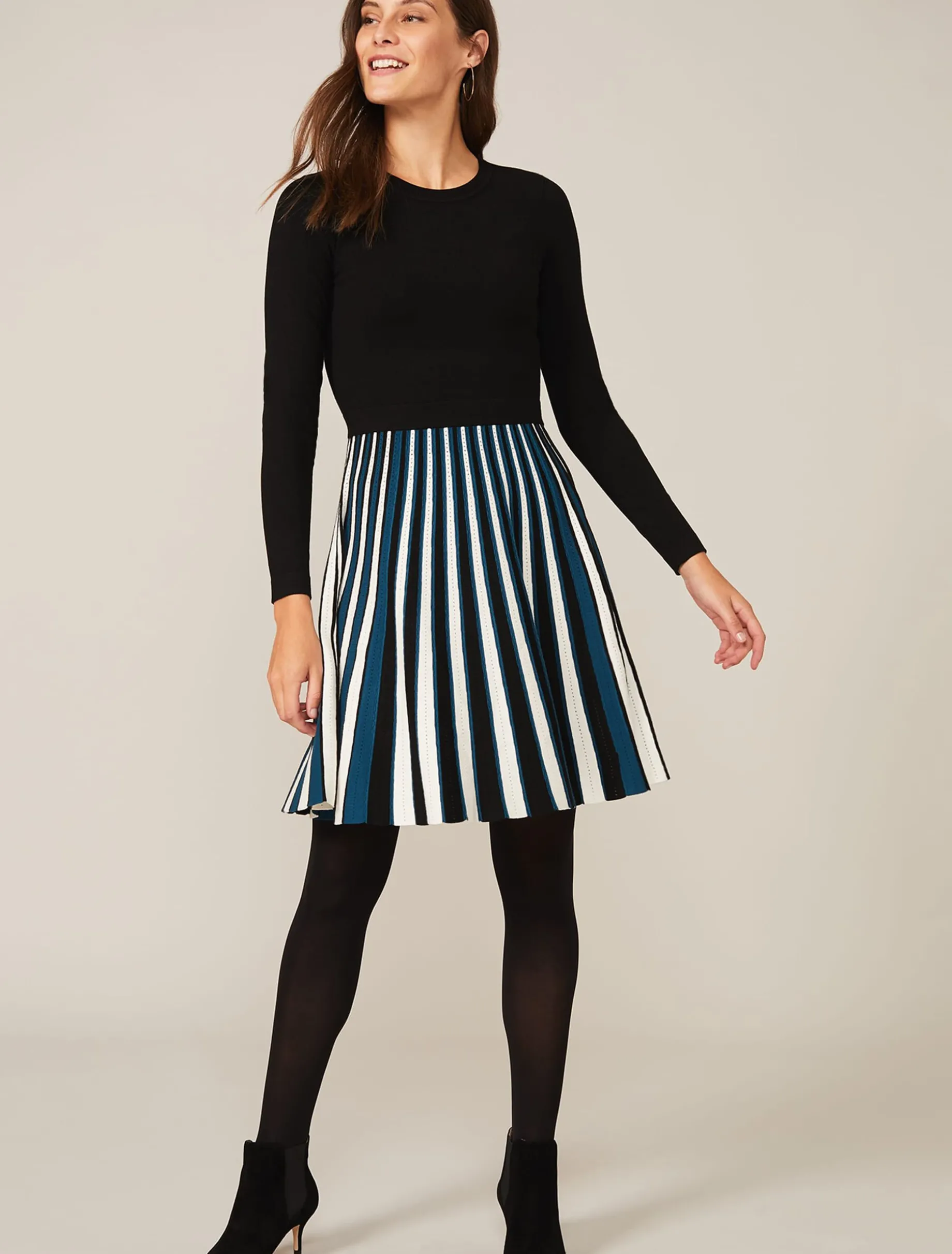 Eylsa Stripe Knit Dress