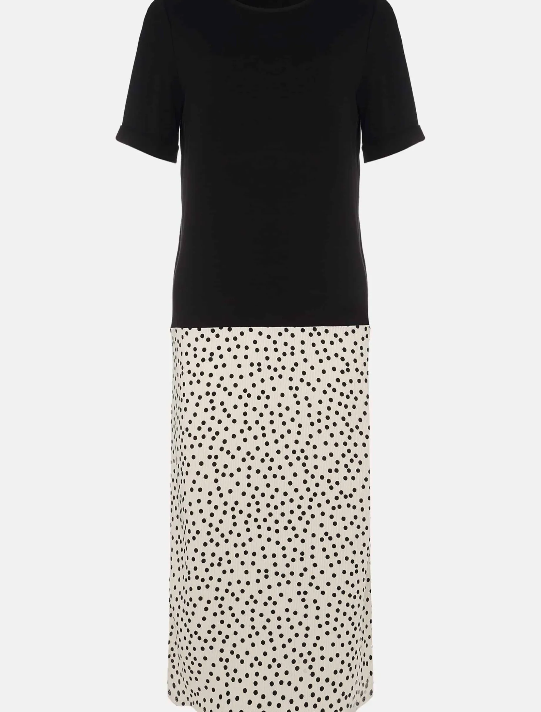Fae Colourblock Spot Dress