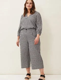 Fae Gingham Culotte