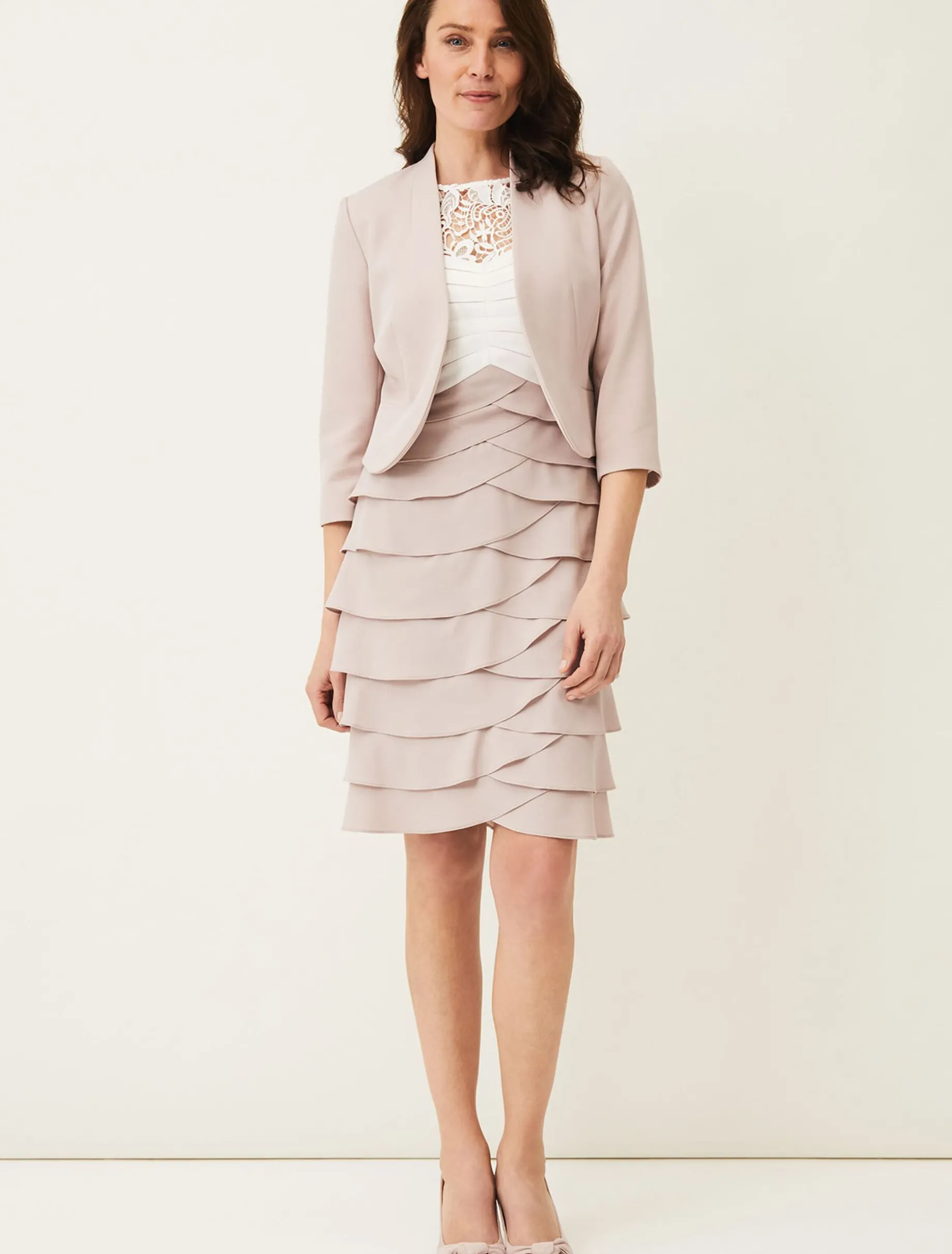 Faith Contrast Fitted Dress