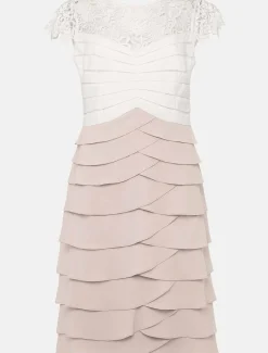 Faith Contrast Fitted Dress