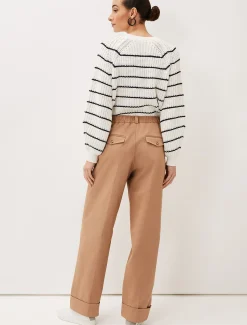 Faya Wide Leg Tailored Trouser