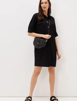 Faye Textured Tunic Dress