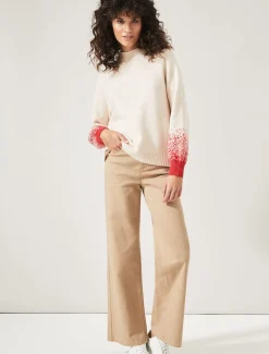 Fayola Ombre Sleeve Jumper