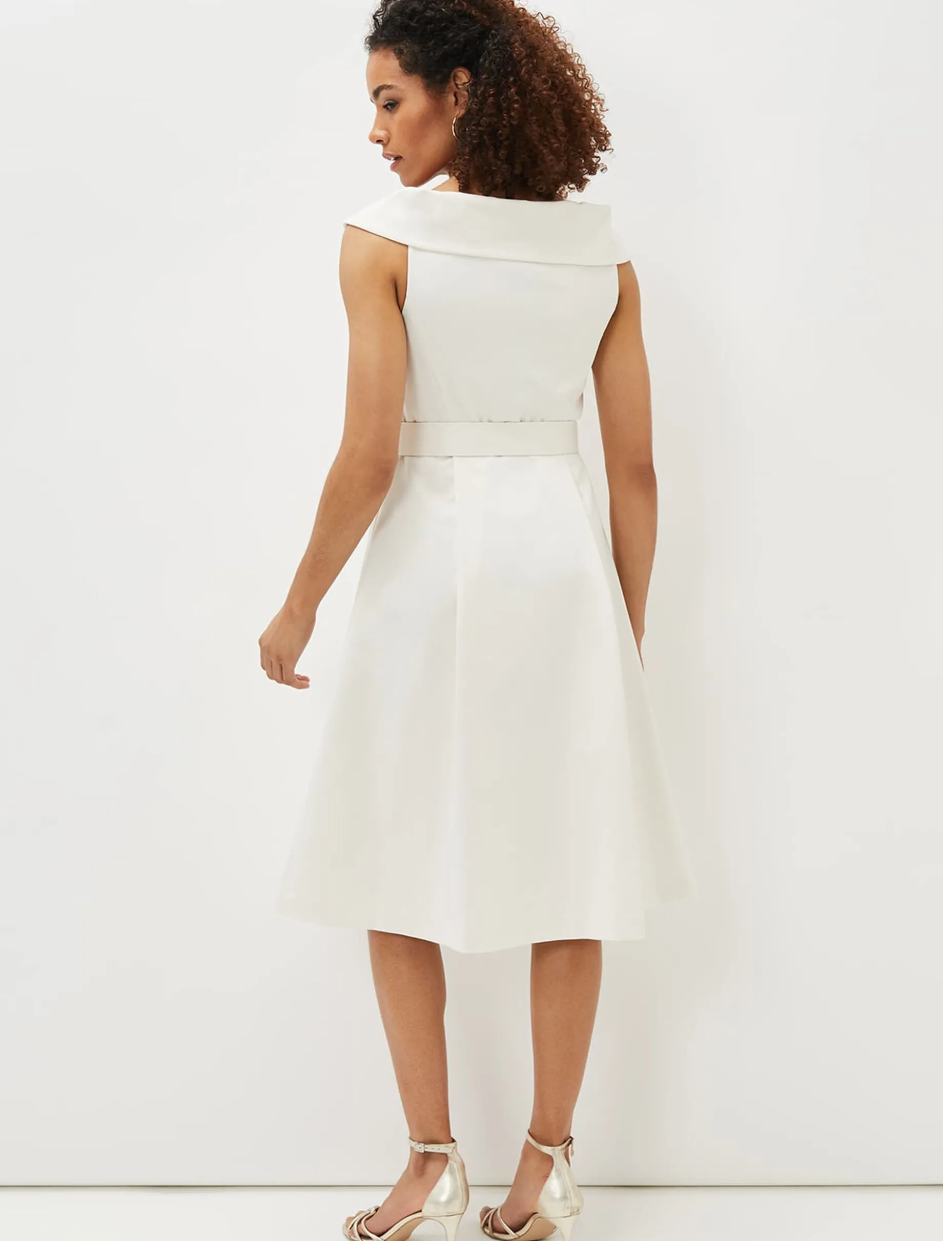 Felicity Double Breasted Midi Dress