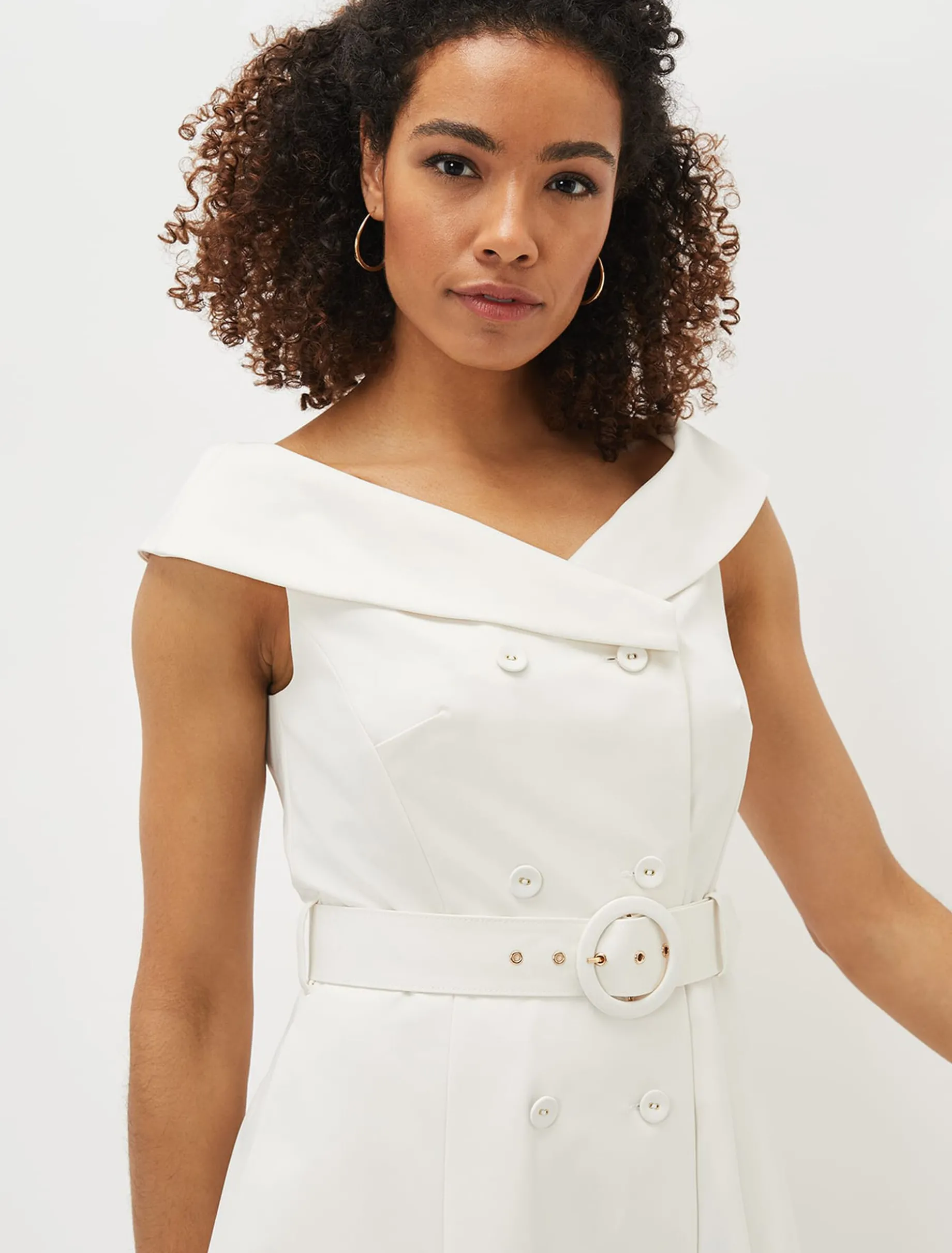 Felicity Double Breasted Midi Dress