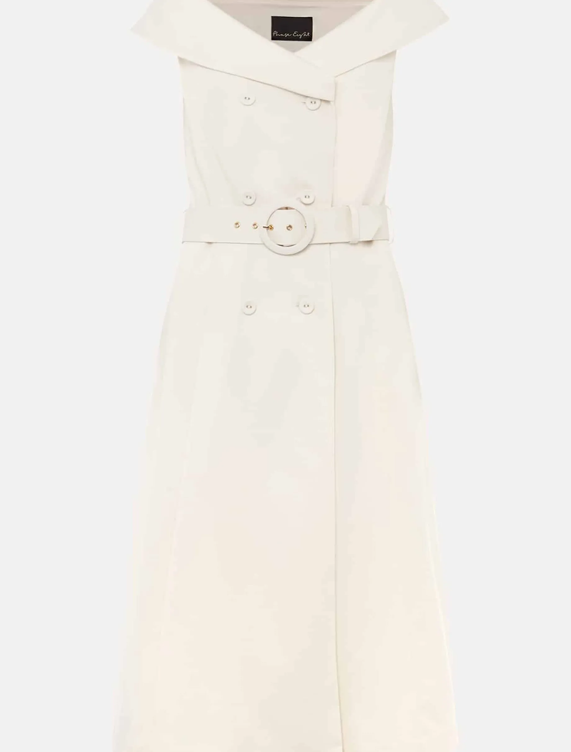 Felicity Double Breasted Midi Dress