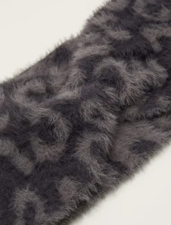 Fiona Leopard Fluffy Headband