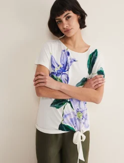 Fiorella Tie Front Top