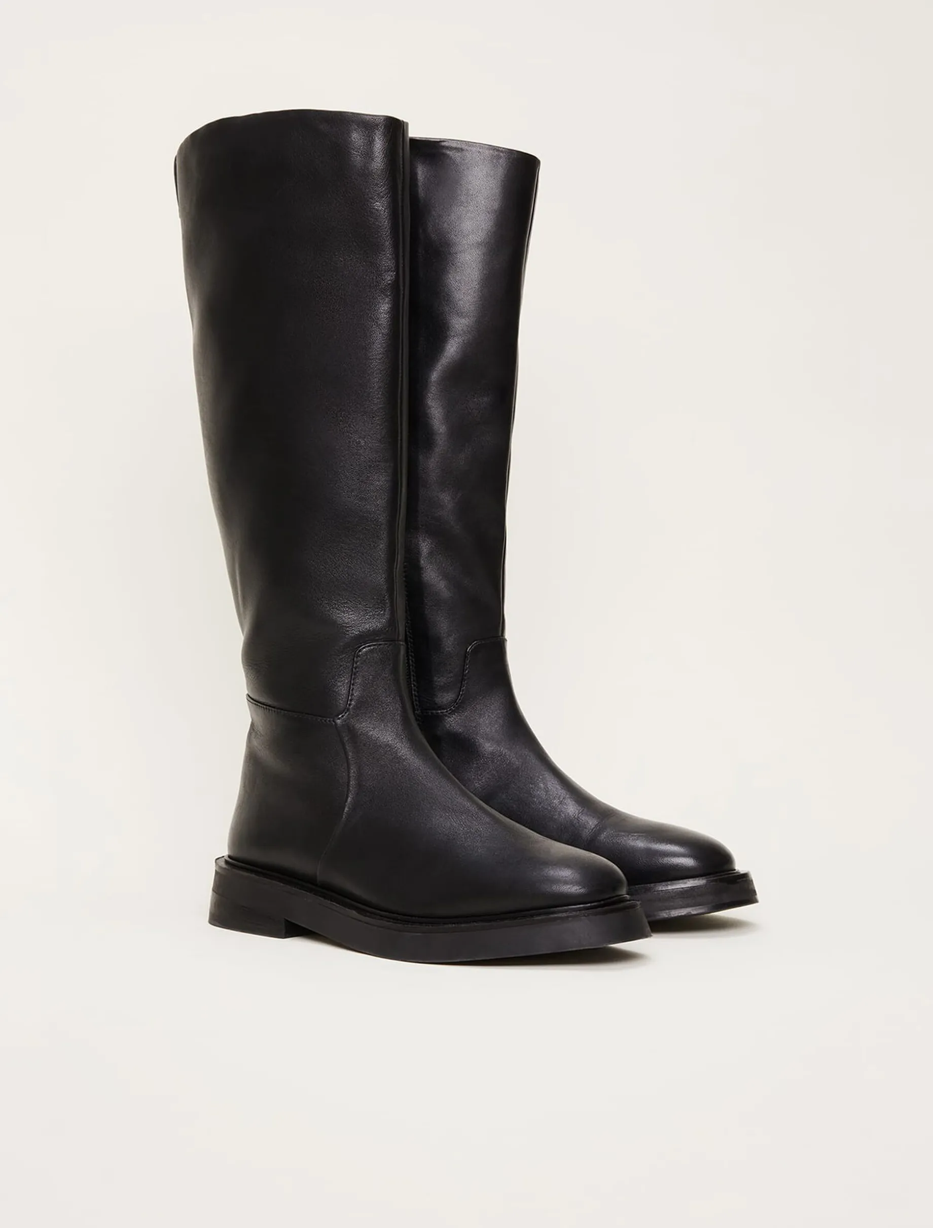 Flat Knee High Boot