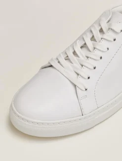 Fleur Leather Trainers