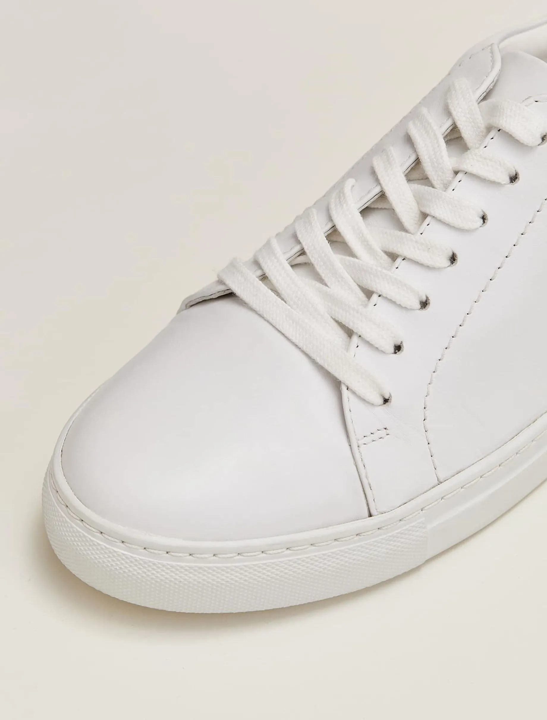 Fleur Leather Trainers