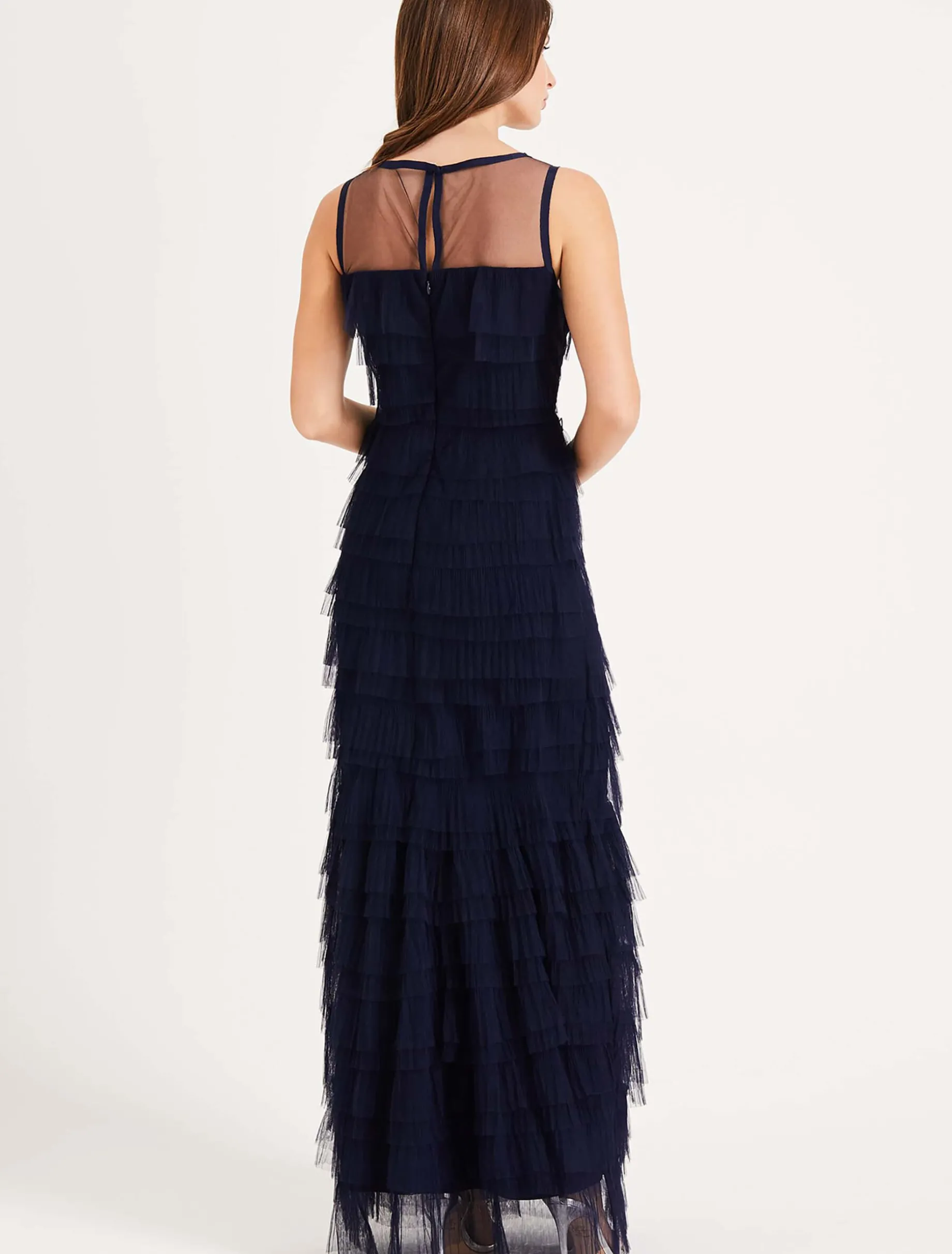 Fleur Tiered Tulle Maxi Dress