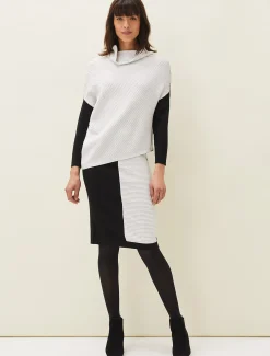 Flo Colourblock Knit Co Ord Skirt