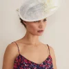 Floral Under Brim Fascinator