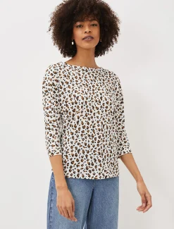 Florentine Leopard Print Top