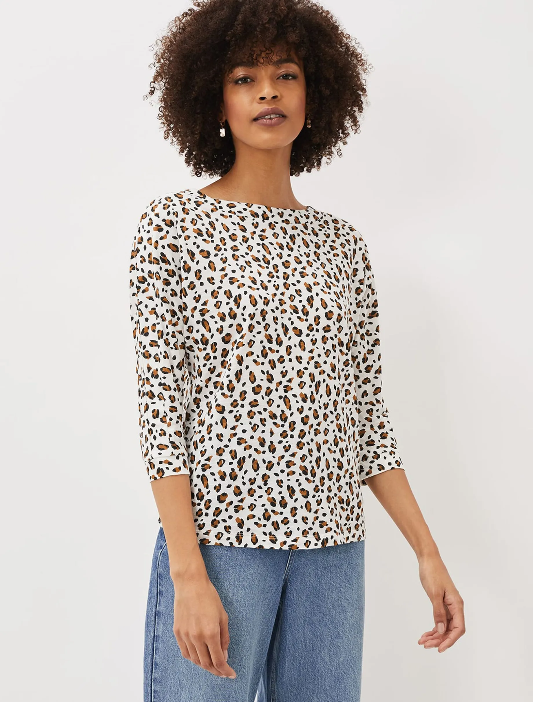 Florentine Leopard Print Top