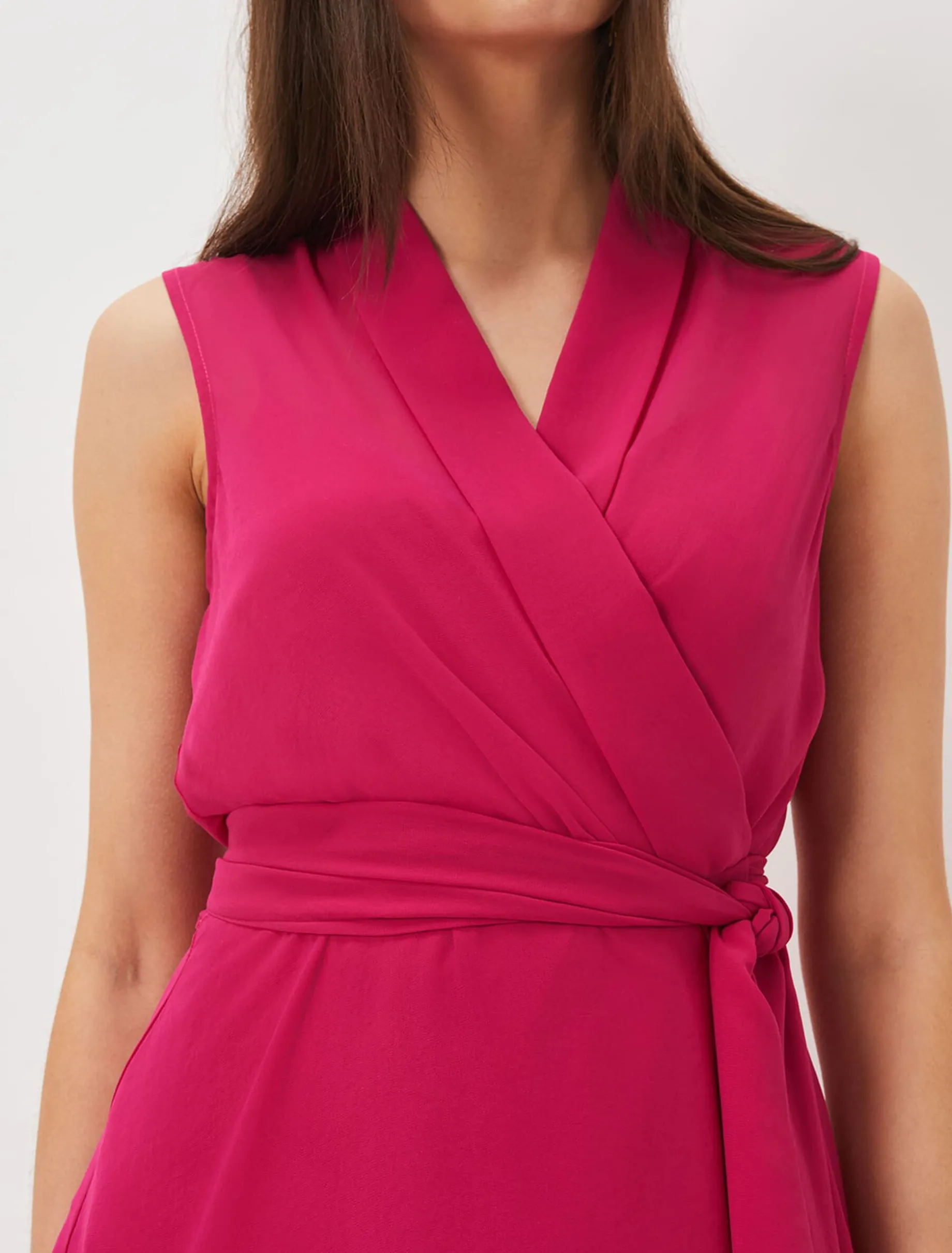 Florentine Sleeveless Wrap Top