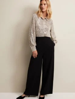 Florentine Wide Leg Trousers