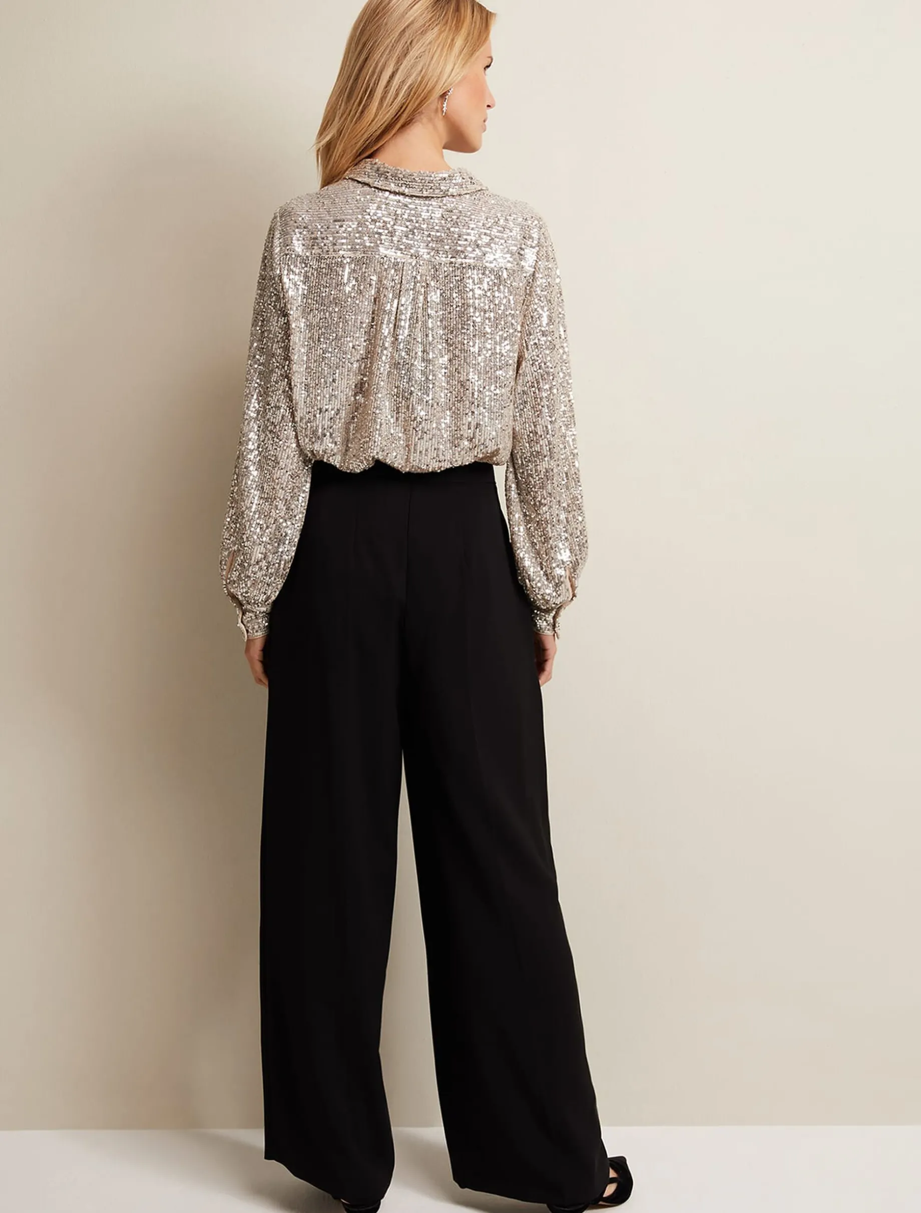 Florentine Wide Leg Trousers