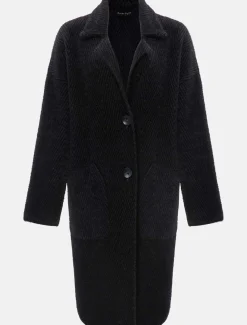 Floressa Fluffy Chevron Coat