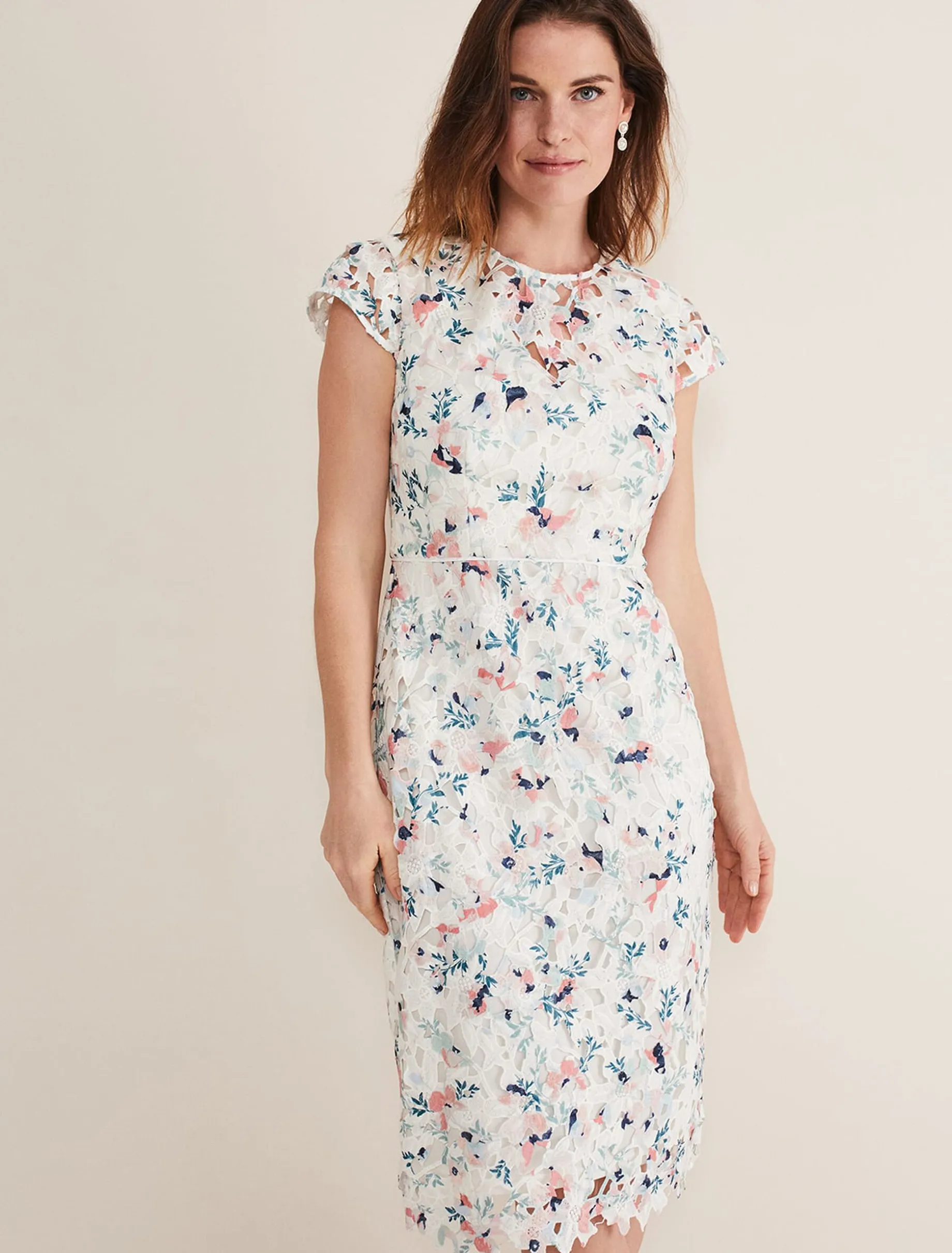 Franky Floral Lace Dress