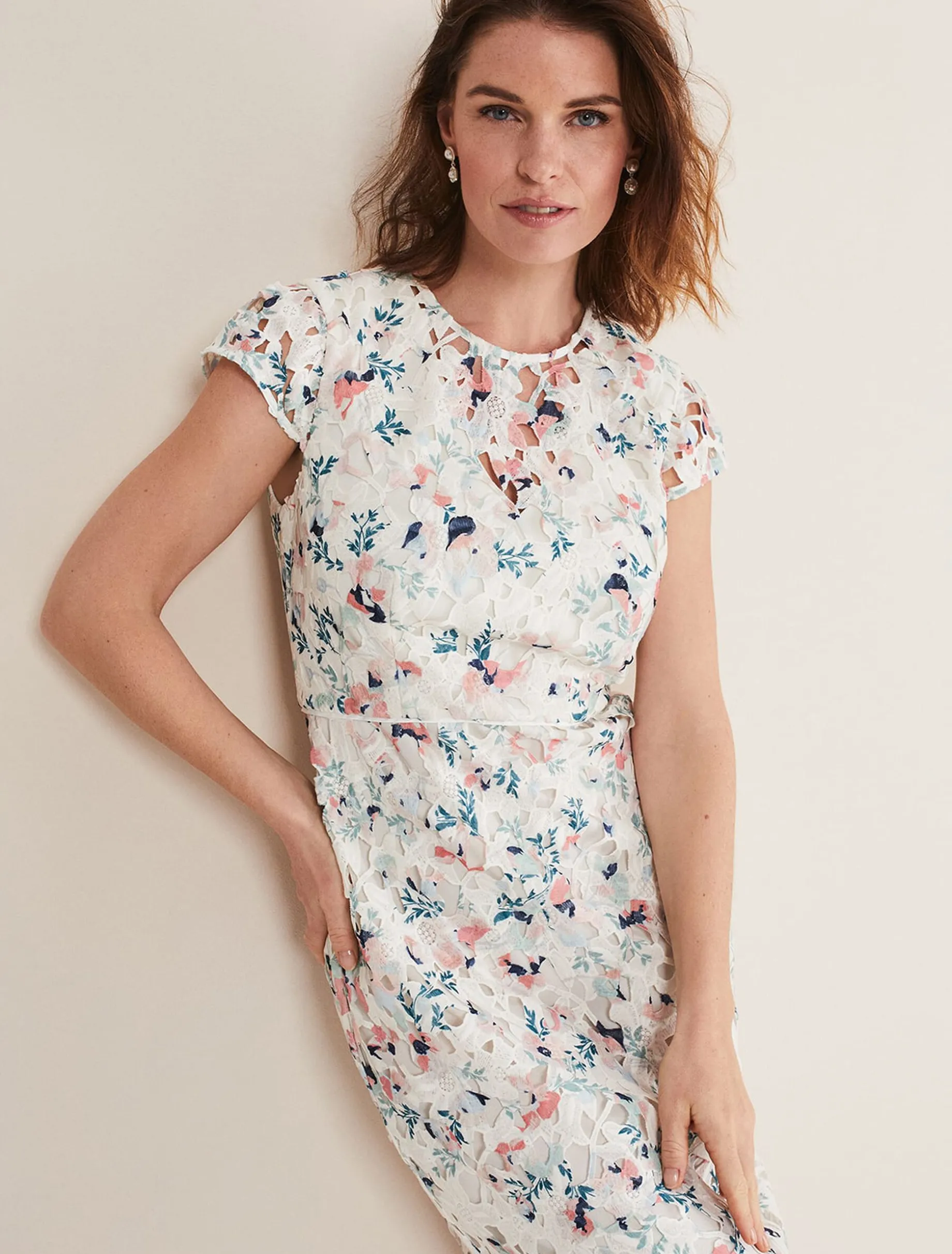 Franky Floral Lace Dress