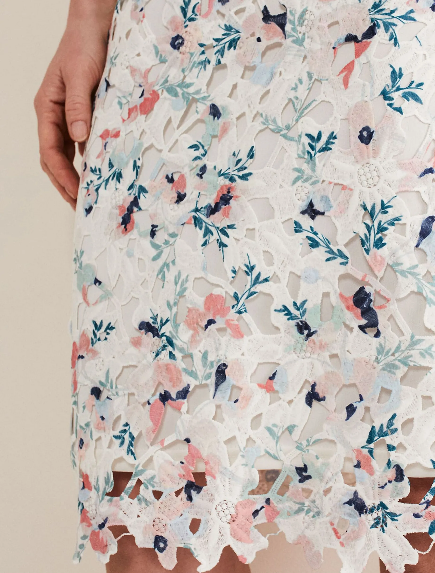 Franky Floral Lace Dress