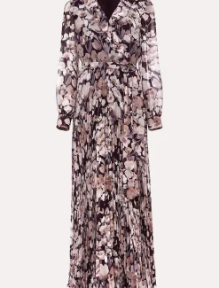 Fredrika Floral Pleated Maxi Dress