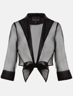 Frieda Sheer Organza Shrug