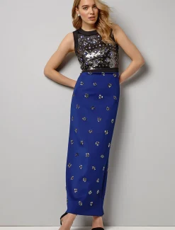 Gabby Emebellished Maxi Dress