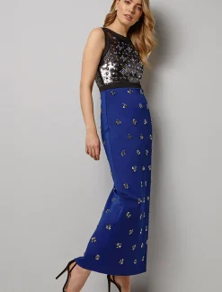Gabby Emebellished Maxi Dress