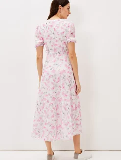 Gabriella Floral Wrap Dress