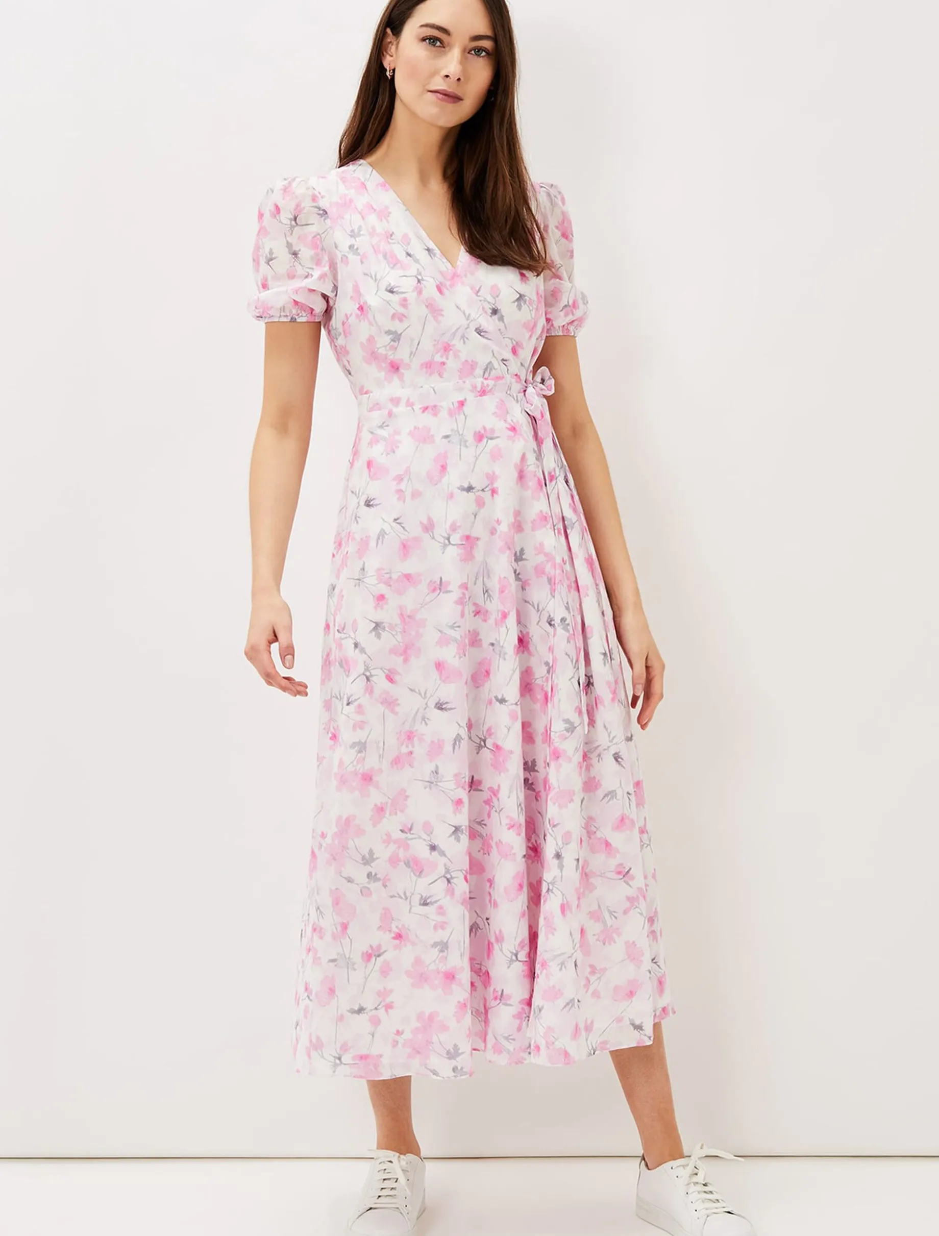 Gabriella Floral Wrap Dress