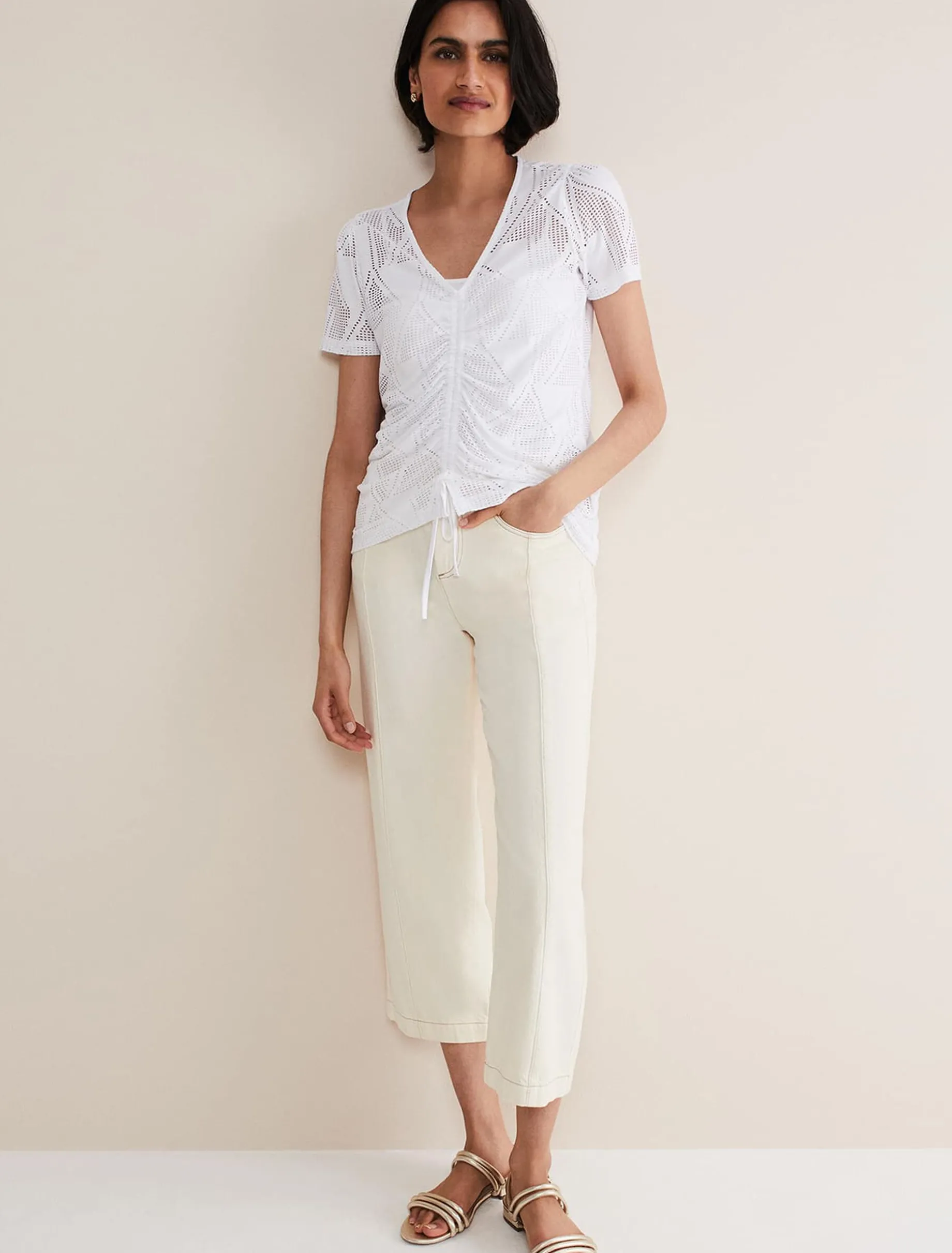 Gemima Ruched Front Top