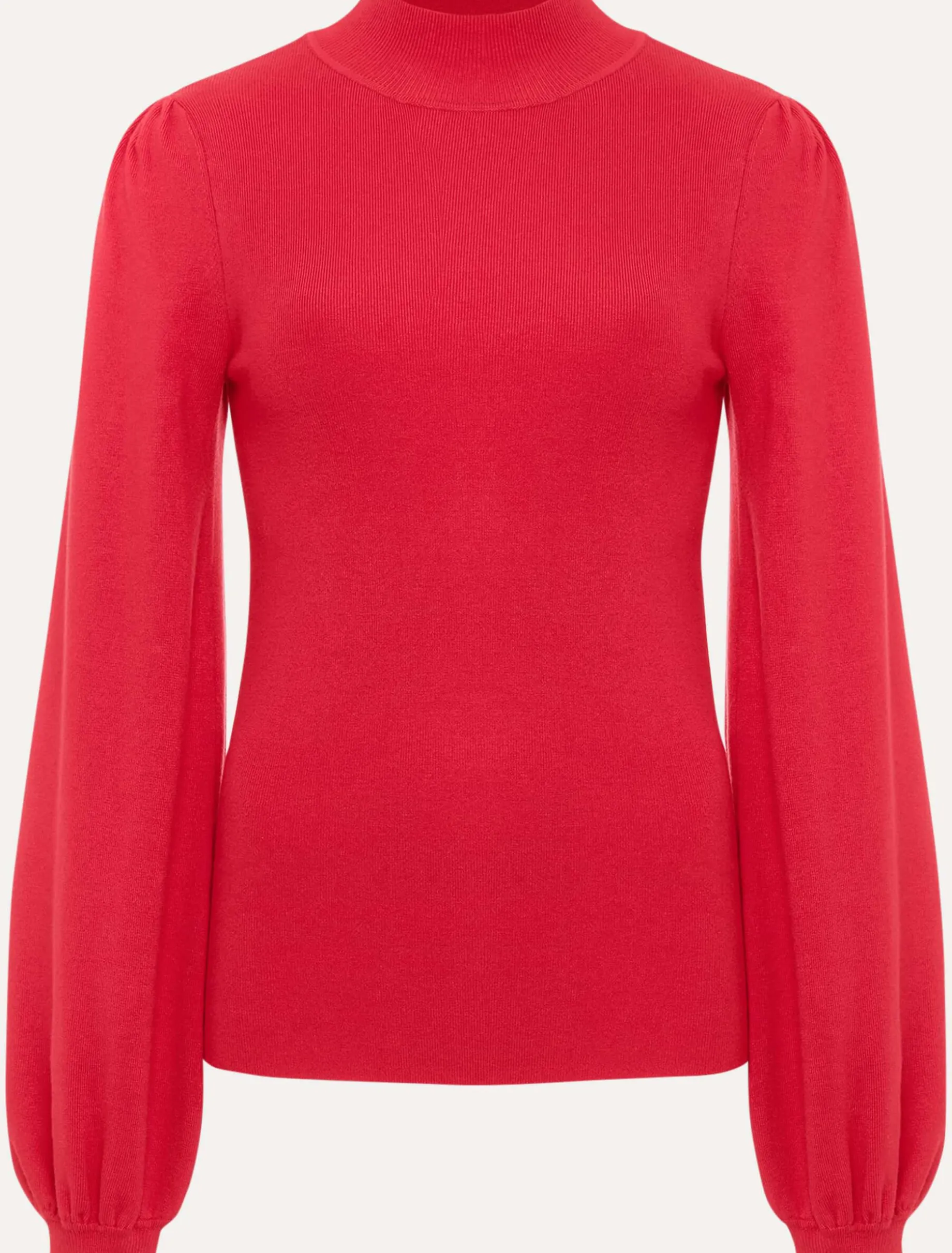 Gemma Balloon Sleeve Fine Knit Jumper
