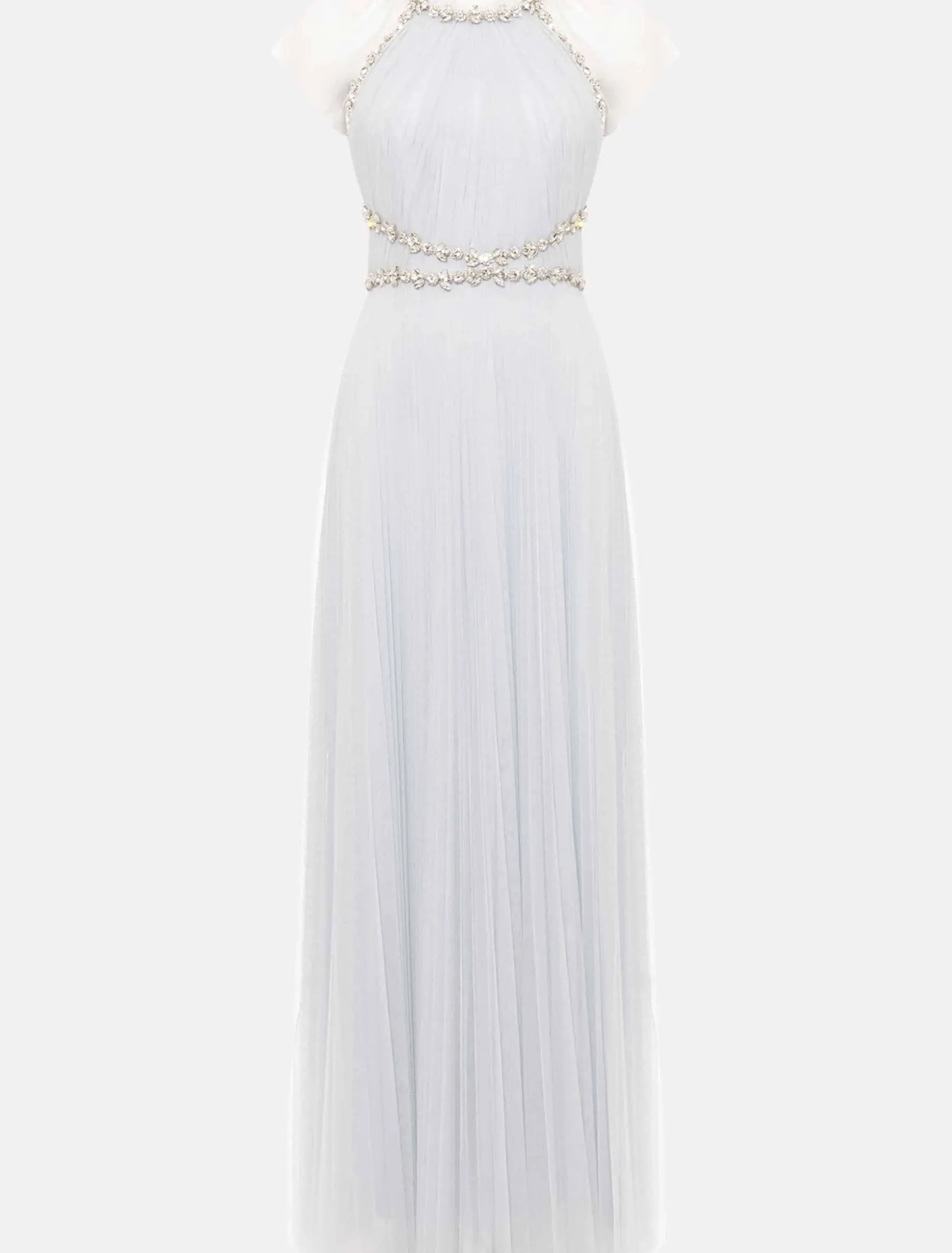 Gerona Pleated Tulle Dress