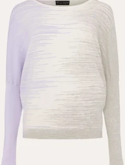 Ghislain Linear Intarsia Knit