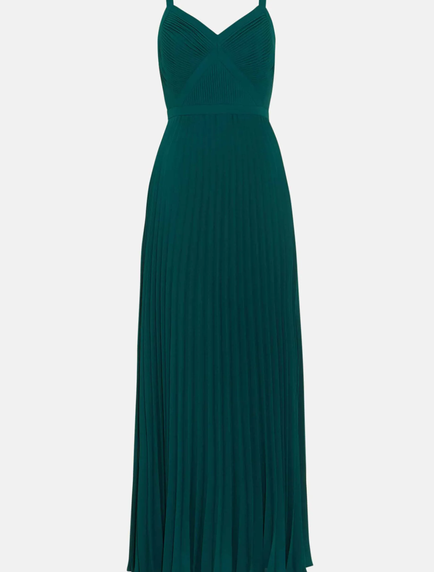 Giovanna Pleated Maxi Dress