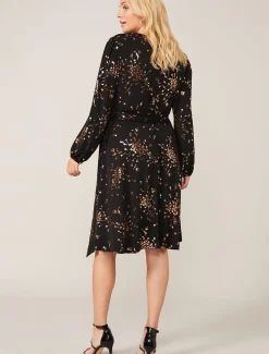 Giselle Foil Dress